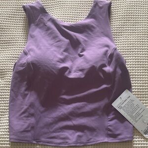 lululemon athletica Lilac Racerback Tank